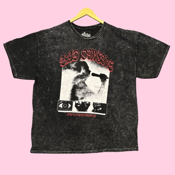 Bad Omens The Death of Peace of Mind Heavy Metal Band Mineral Wash Tee XXL - Picture 1 of 4